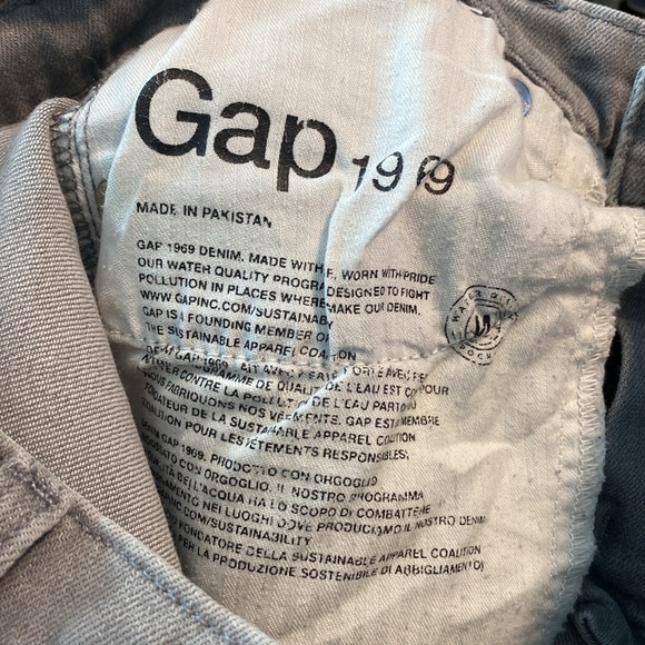 💚 GAP - Grey distressed Jeans - Best girlfriend - 25 - Picture 7 of 9